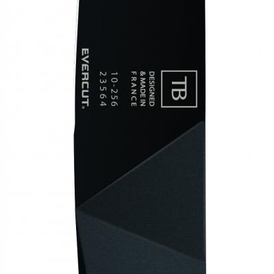 FURTIF Block of 5 knives Stealth black blade